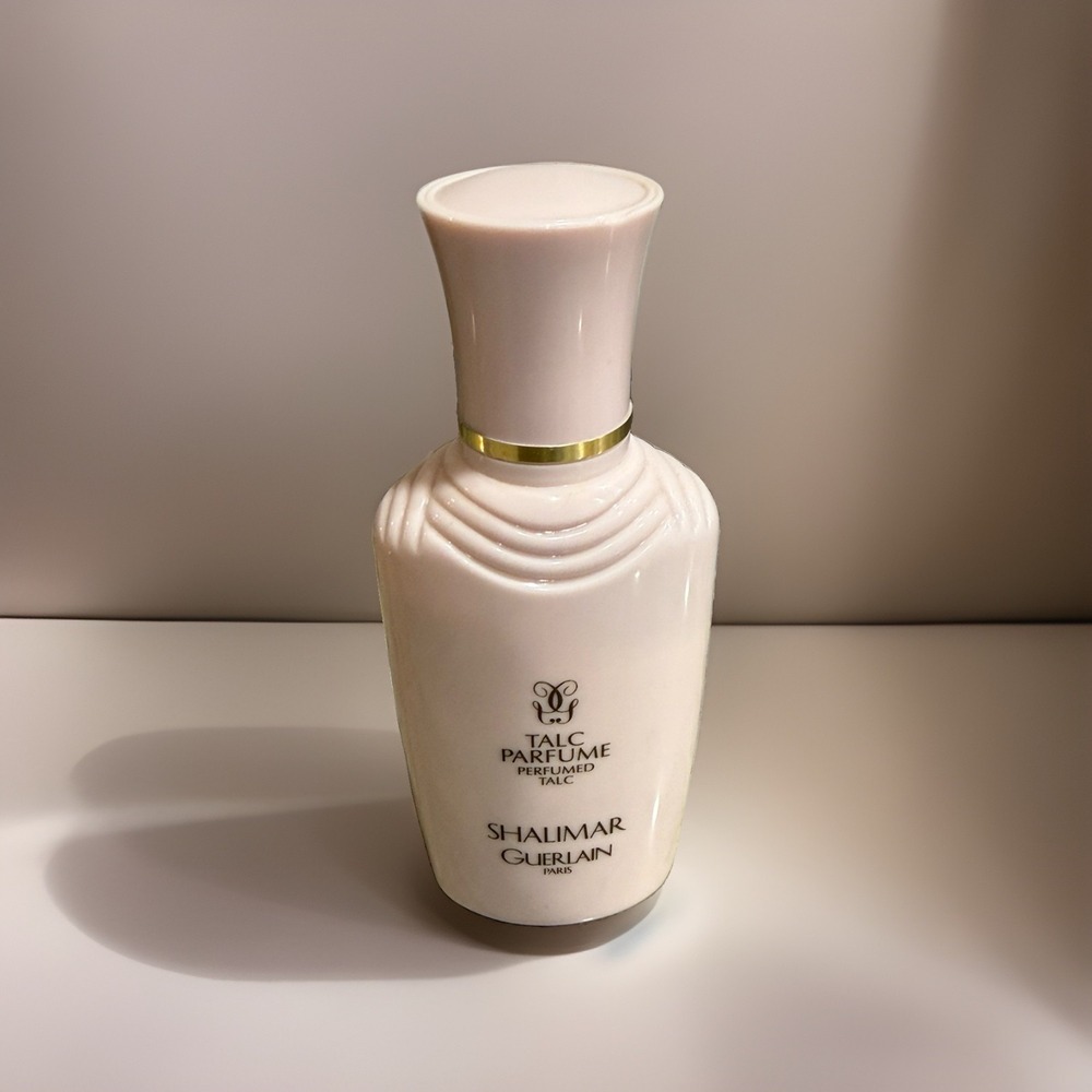 Vintage Guerlain Shalimar Perfumed Talc Body Powder 3.5oz 100g Fragrance New
